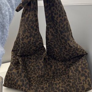 Leopard Print Tote Bag